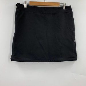 Title Nine Women's Cold Killer Fleece Lined Side Zip Outdoor Athletic Skirt SZ 8